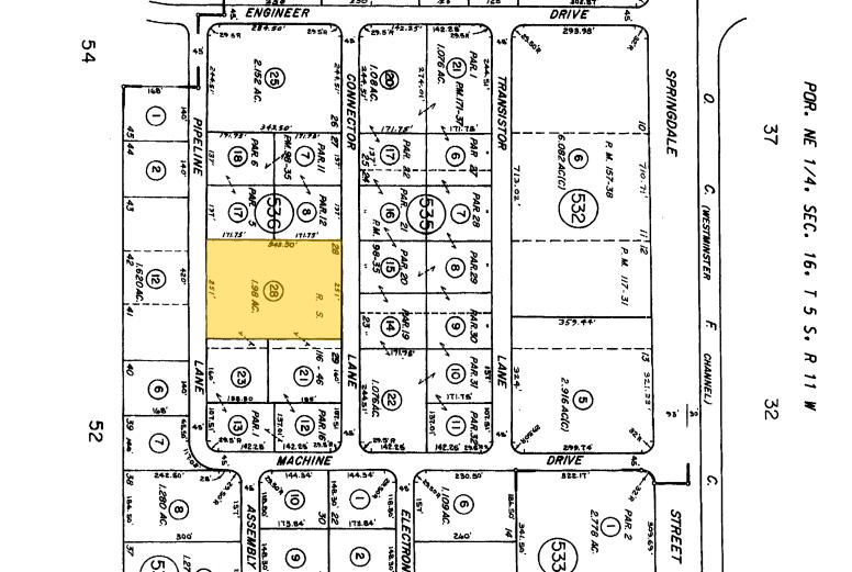 15261 Connector Ln, Huntington Beach, CA à louer - Plan cadastral – Image 3 sur 8