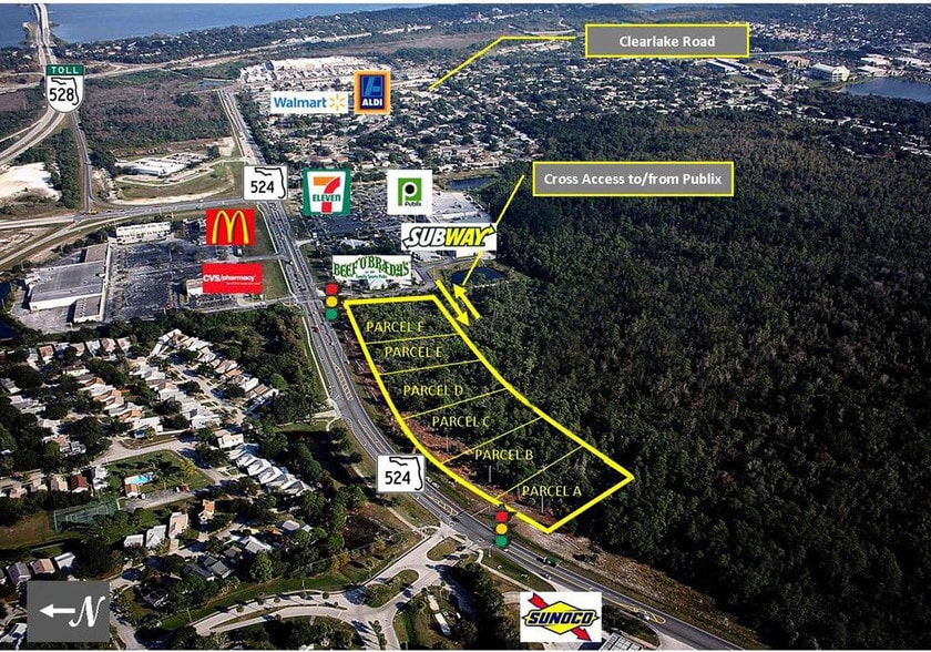 SR 524, Cocoa, FL à vendre - Aérien – Image 2 sur 19