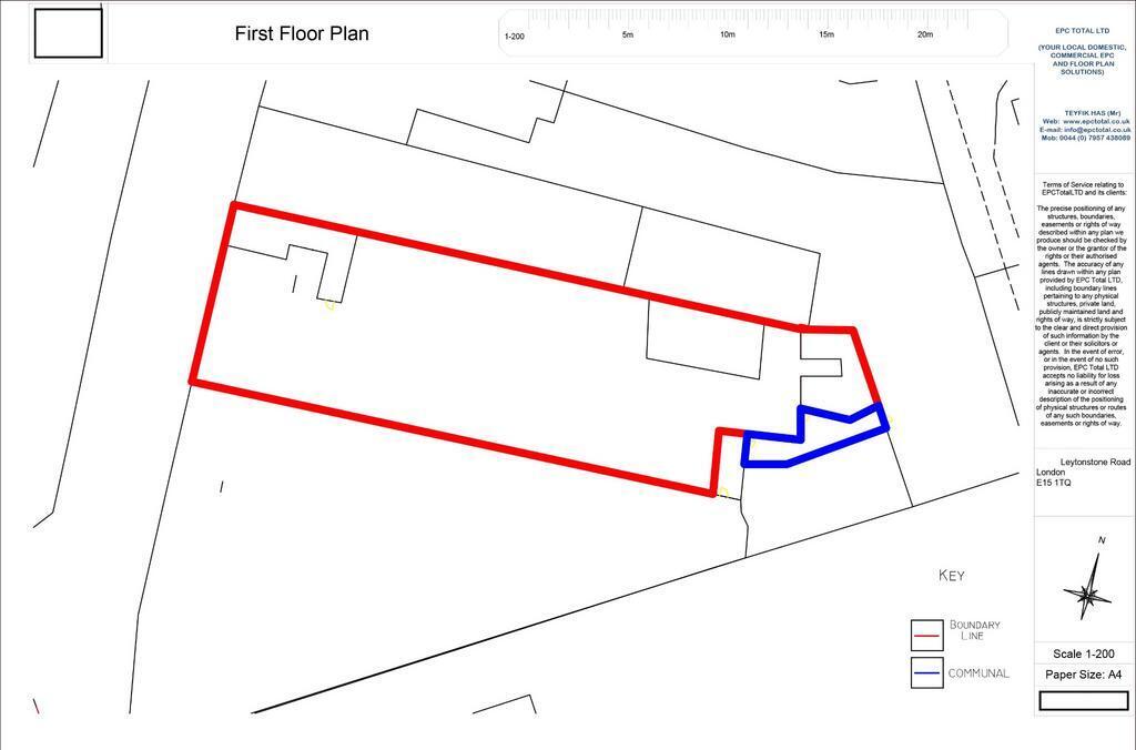 Leytonstone Rd, Londres à louer Plan d’étage– Image 1 sur 7