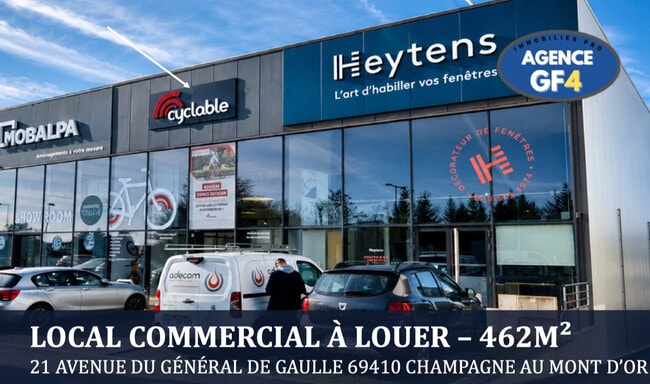 Plus de détails pour 21 Avenue Général De Gaulle, Champagne-au-Mont-d'Or - Local commercial à louer