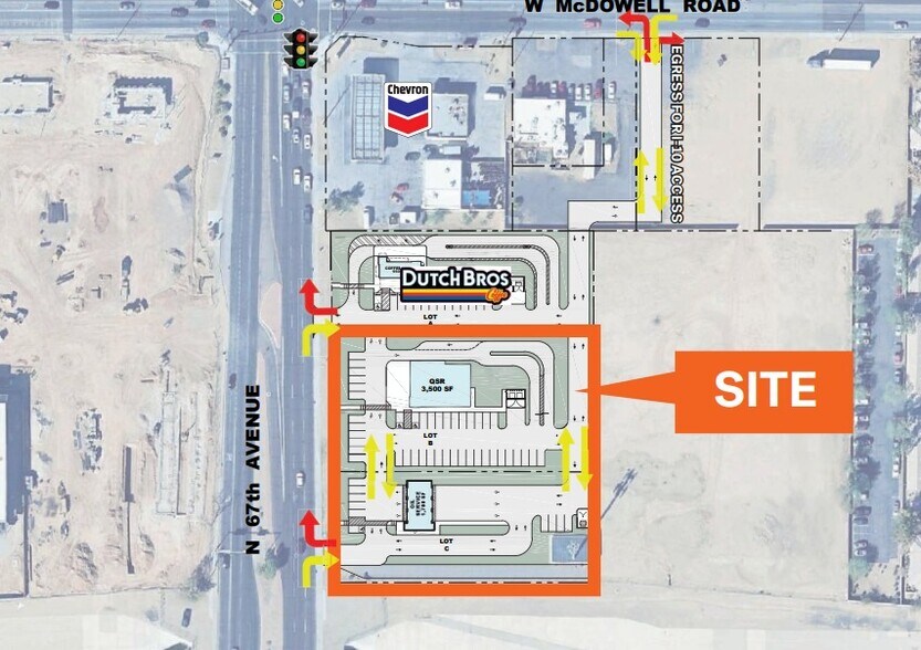 NEC I-10 & 67th Ave, Phoenix, AZ à vendre - Plan de site – Image 2 sur 4