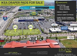 Plus de détails pour 41 IKEA Way Way, Draper, UT - Terrain à vendre