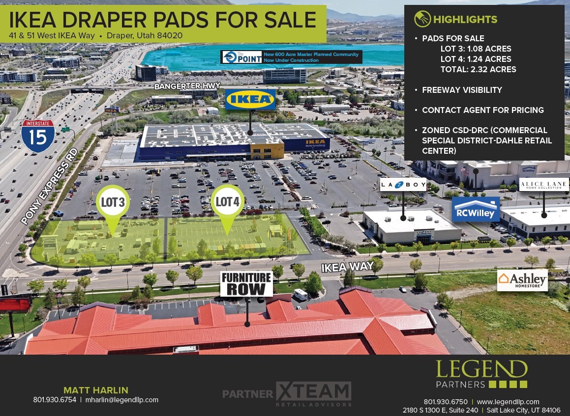41 IKEA Way Way, Draper, UT à vendre Autre– Image 1 sur 2