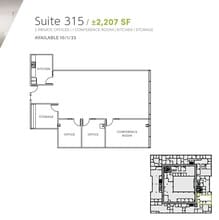 2105 S Bascom Ave, Campbell, CA à louer Plan d’étage– Image 1 sur 1