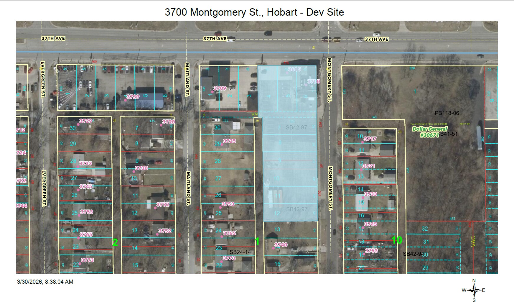 3700 Montgomery St, Hobart, IN à vendre Photo principale– Image 1 sur 2