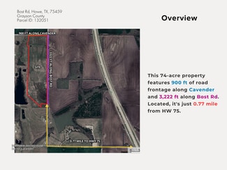 Plus de détails pour Bost rd, Howe, TX - Terrain à vendre