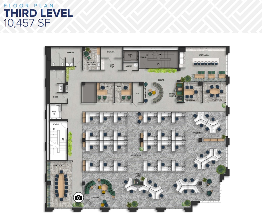 500 E 3rd Ave, San Mateo, CA à louer Plan d’étage– Image 1 sur 1