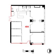 1 Riverside Dr W, Windsor, ON à louer Plan d’étage– Image 1 sur 1