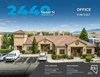 Plus de détails pour 2440 Vassar St, Reno, NV - Bureau à vendre
