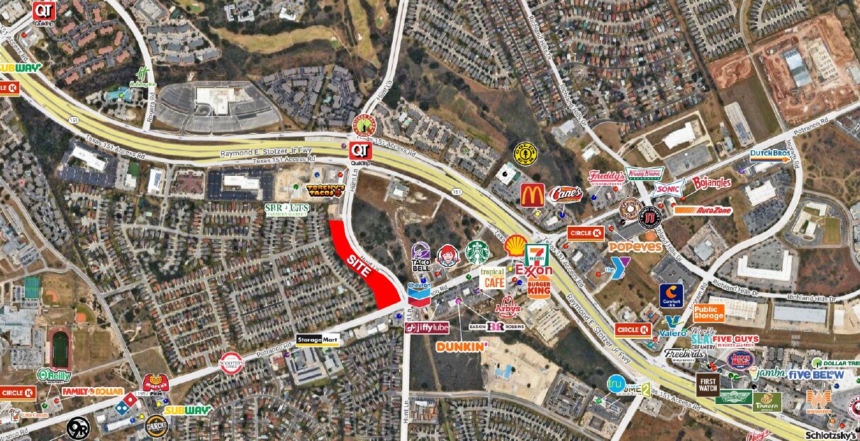 Hunt Lane, San Antonio, TX à vendre Aérien– Image 1 sur 4