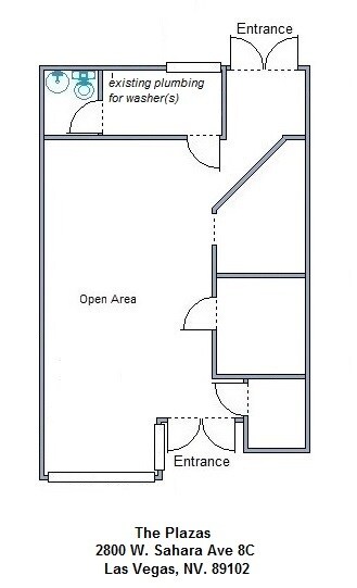 2800 W Sahara Ave, Las Vegas, NV à louer Plan d’étage– Image 1 sur 1