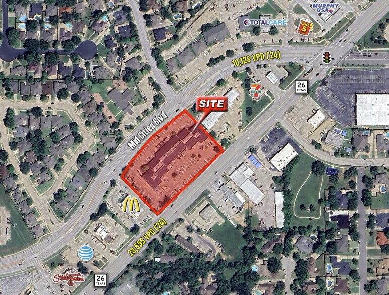 420 Grapevine Hwy, Hurst, TX à louer - Photo de l’immeuble – Image 2 sur 3