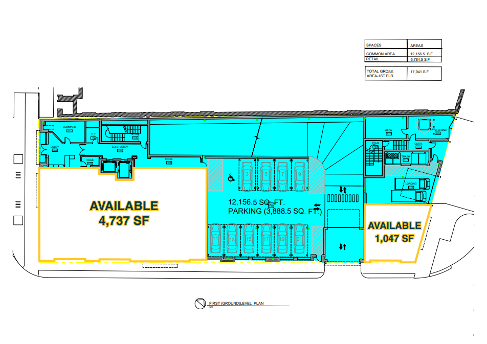 479 S Old Woodward Ave, Birmingham, MI à louer Plan de site– Image 1 sur 1