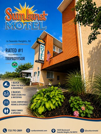 Plus de détails pour 53 Hancock Ave, Seaside Heights, NJ - Hôtellerie à vendre