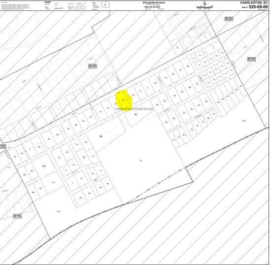 2019 Middle St, Sullivans Island, SC à louer - Plan cadastral – Image 3 sur 13