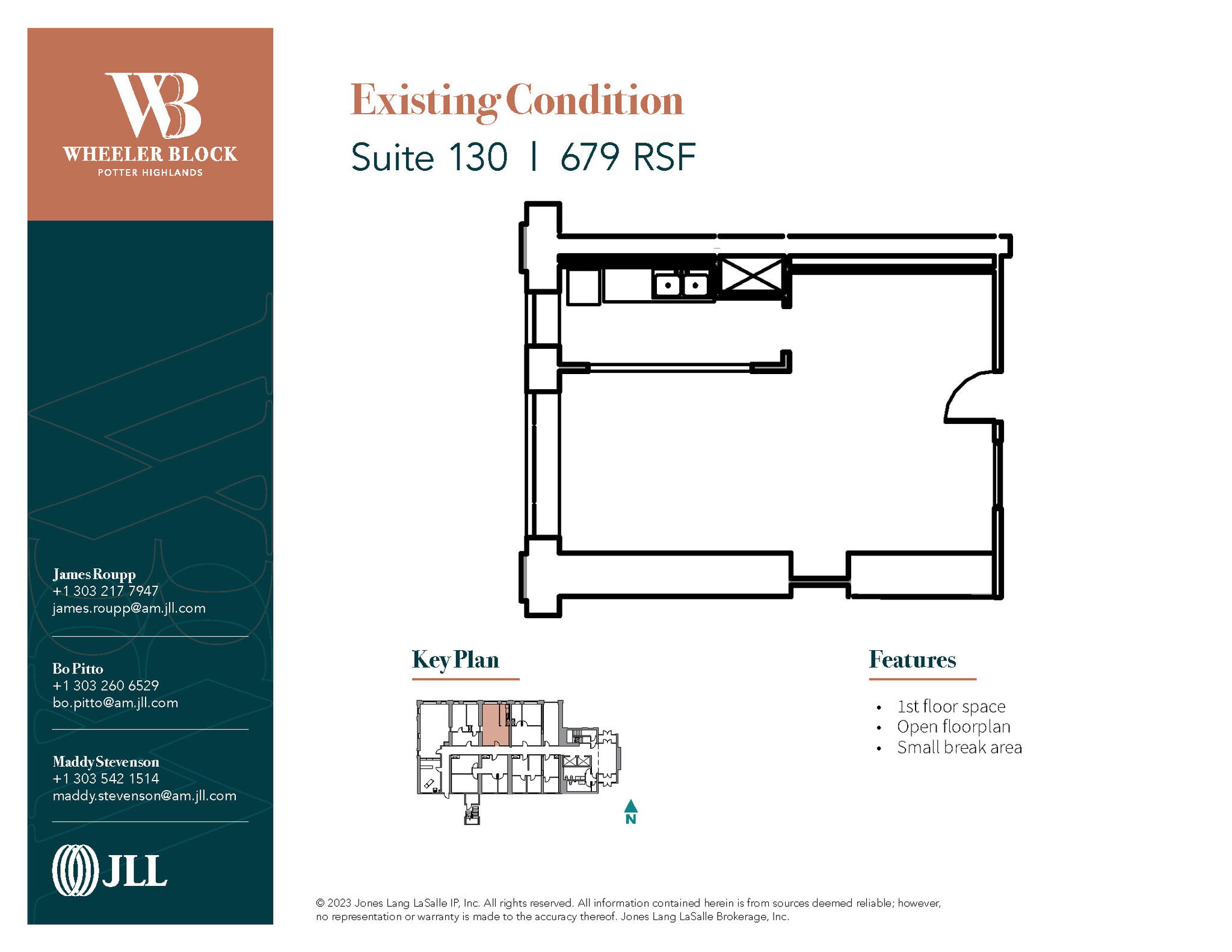 2150 W 29th Ave, Denver, CO à louer Plan d’étage– Image 1 sur 2