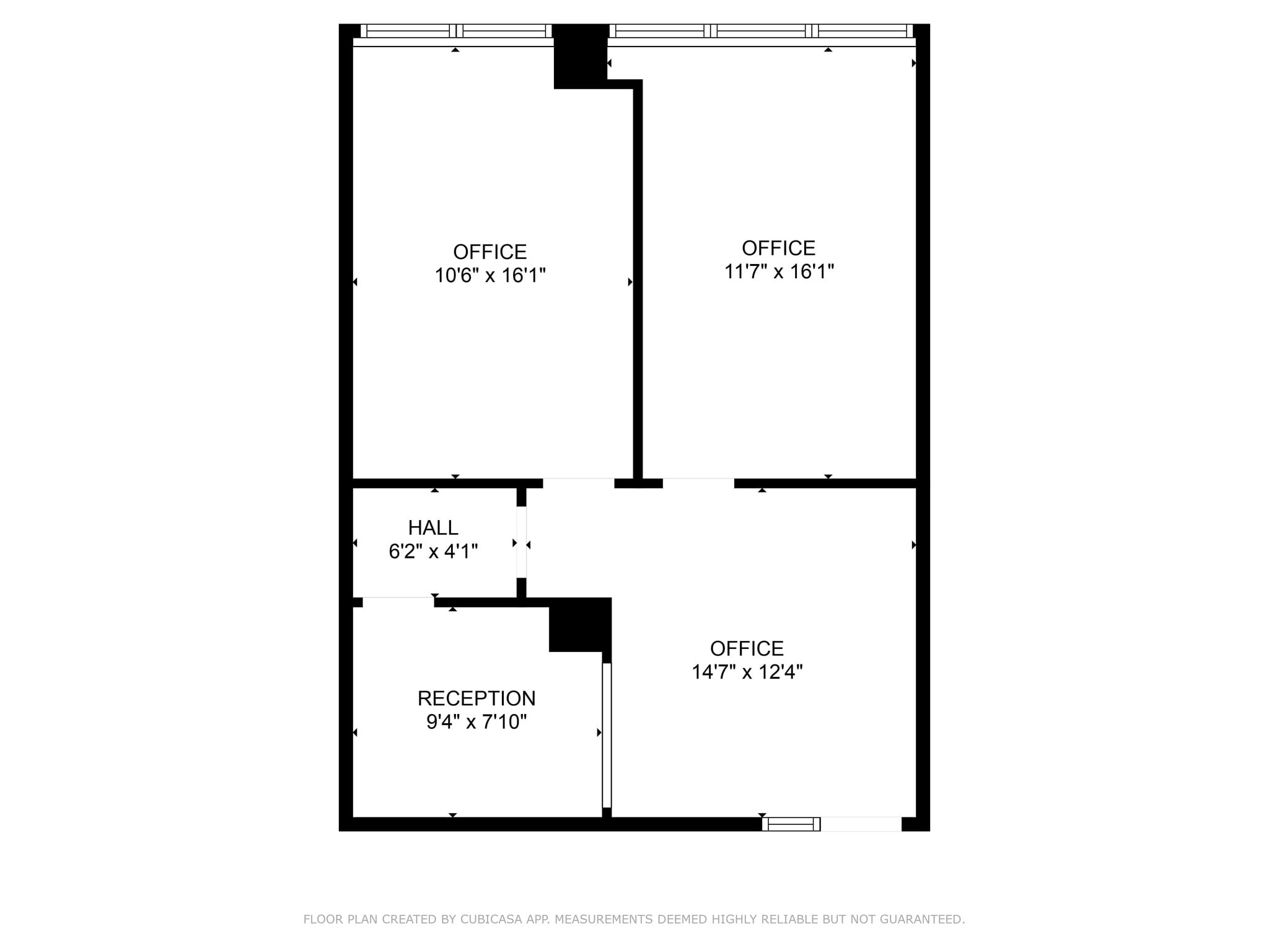 1500 Broadway St, Lubbock, TX à louer Plan d’étage– Image 1 sur 4