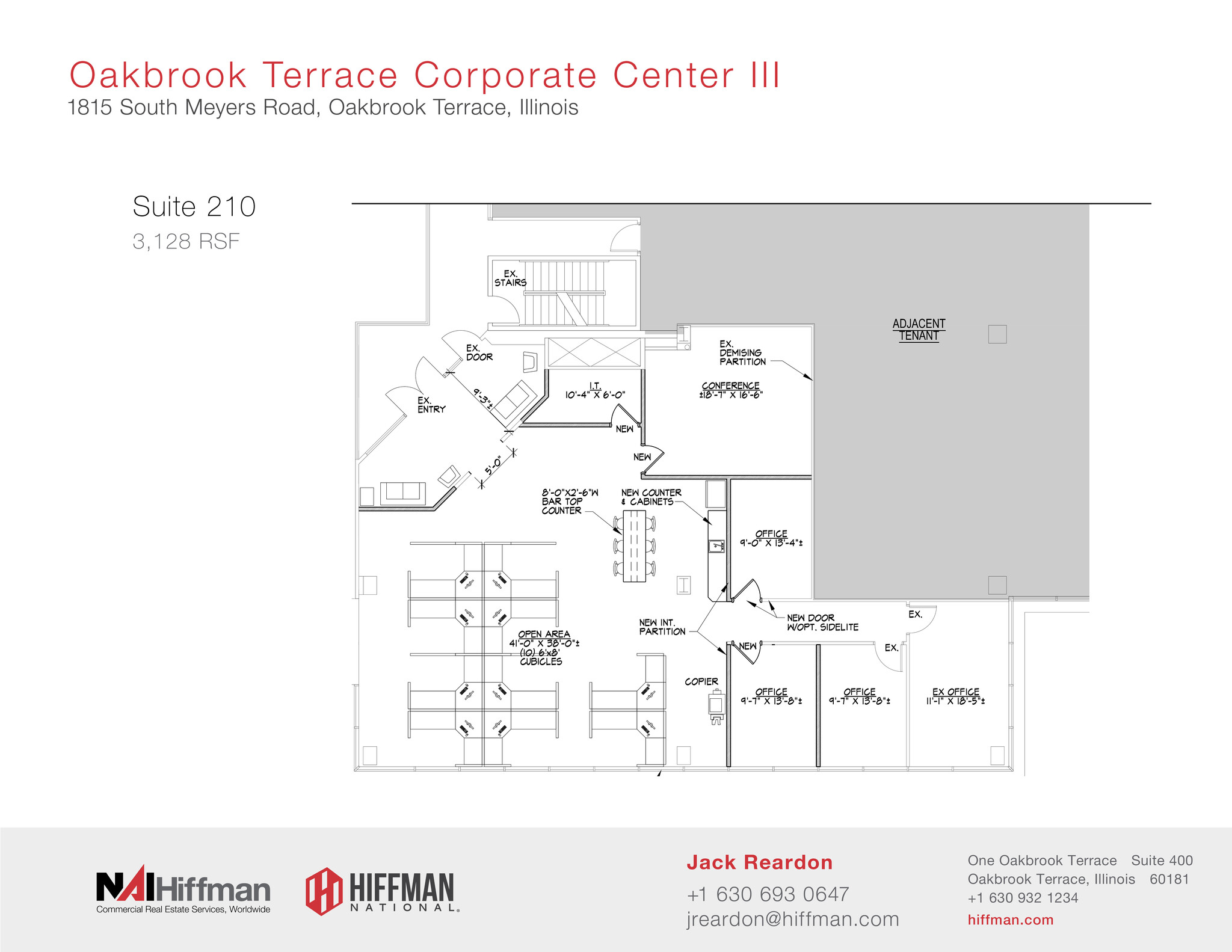 1815 S Meyers Rd, Oakbrook Terrace, IL à louer Plan d’étage– Image 1 sur 1