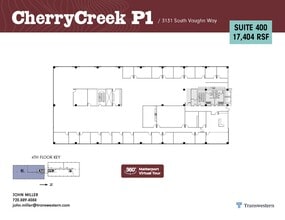 3131 S vaughn Way, Aurora, CO à louer Plan d’étage– Image 2 sur 2
