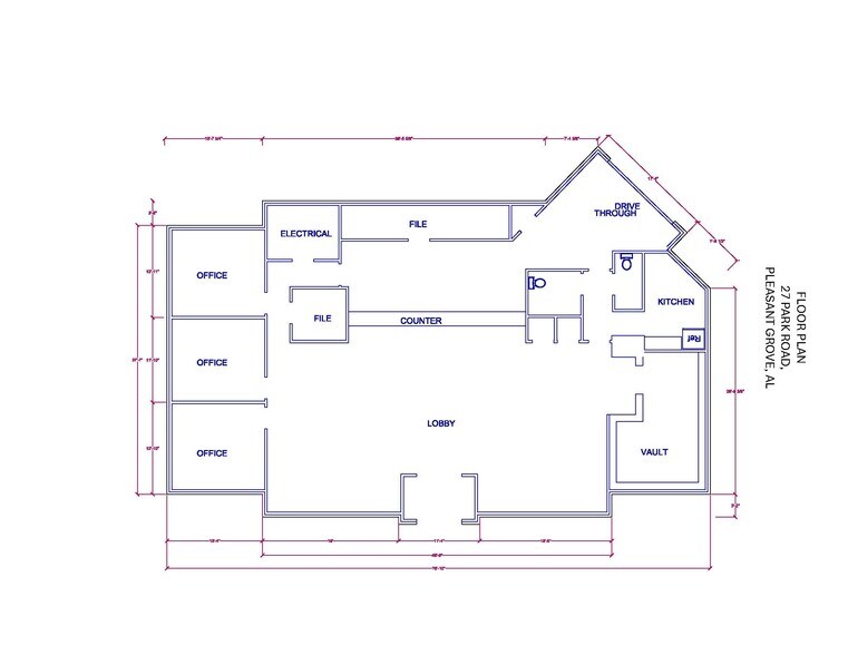 27 Park Rd, Pleasant Grove, AL à louer - Photo de l’immeuble – Image 3 sur 5