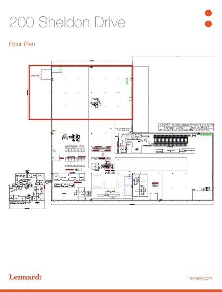 200 Sheldon Dr, Cambridge, ON à louer - Plan d’étage – Image 1 sur 1