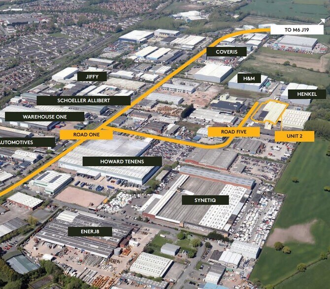 Road Five, Winsford à vendre - Aérien – Image 2 sur 2