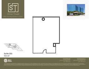 13760 Noel Rd, Dallas, TX à louer Plan d’étage– Image 1 sur 1