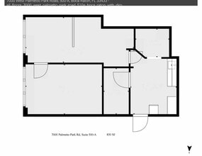7000 W Palmetto Park Rd, Boca Raton, FL à louer Plan d’étage– Image 1 sur 10