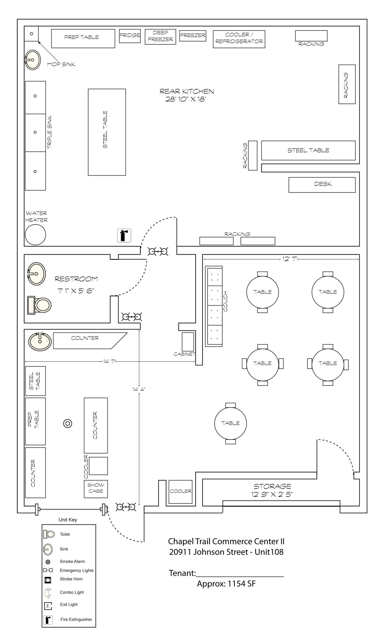 21113 Johnson St, Pembroke Pines, FL à louer Plan de site– Image 1 sur 1