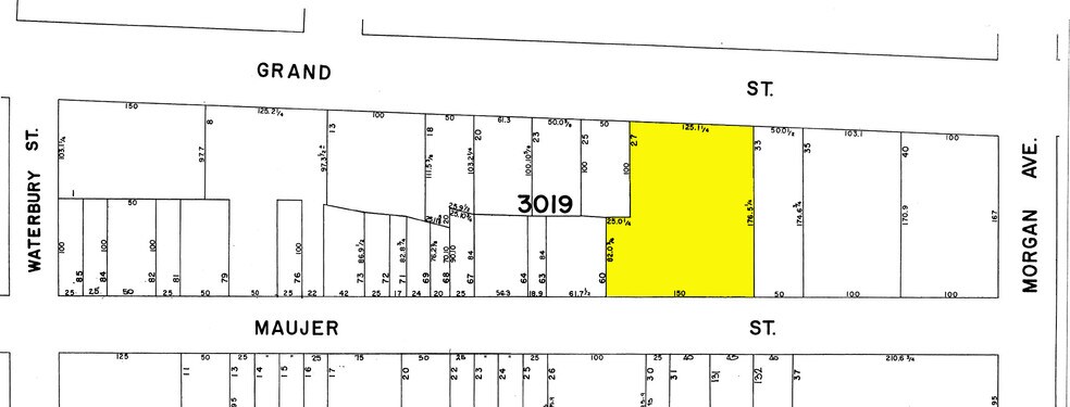 968-976 Grand St, Brooklyn, NY à louer - Plan cadastral – Image 2 sur 5