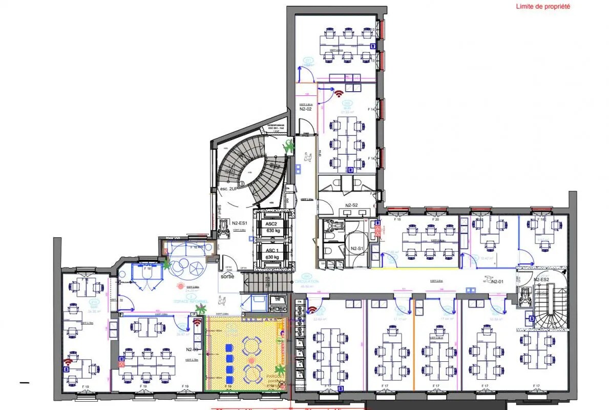 71 Rue De Miromesnil, Paris à louer Plan d’étage– Image 1 sur 3