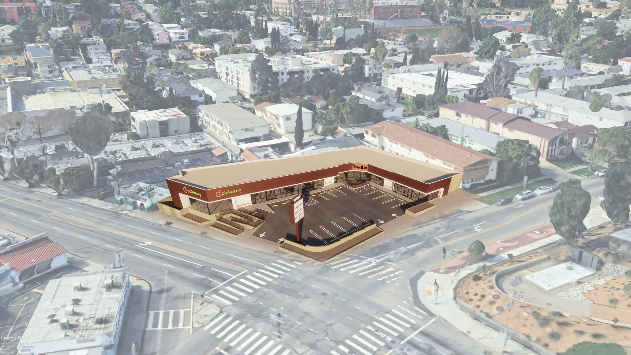 2829-2843 Hyperion Ave, Los Angeles, CA à louer Photo de l’immeuble– Image 1 sur 4