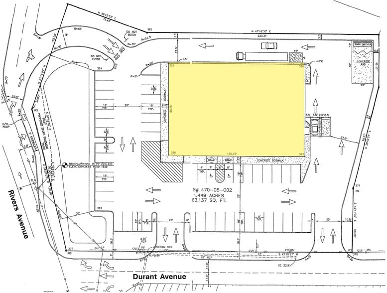 4411 Durant Ave, North Charleston, SC à vendre - Plan de site – Image 3 sur 3