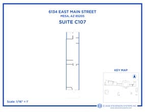 6016-6036 E Main St, Mesa, AZ à louer Plan de site– Image 1 sur 1