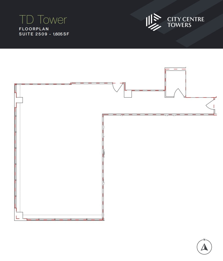 10088 102 Ave NW, Edmonton, AB à louer Plan d’étage– Image 1 sur 1