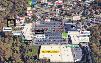 540-592 Pantops Ctr, Charlottesville, VA à louer Aérien– Image 1 sur 1