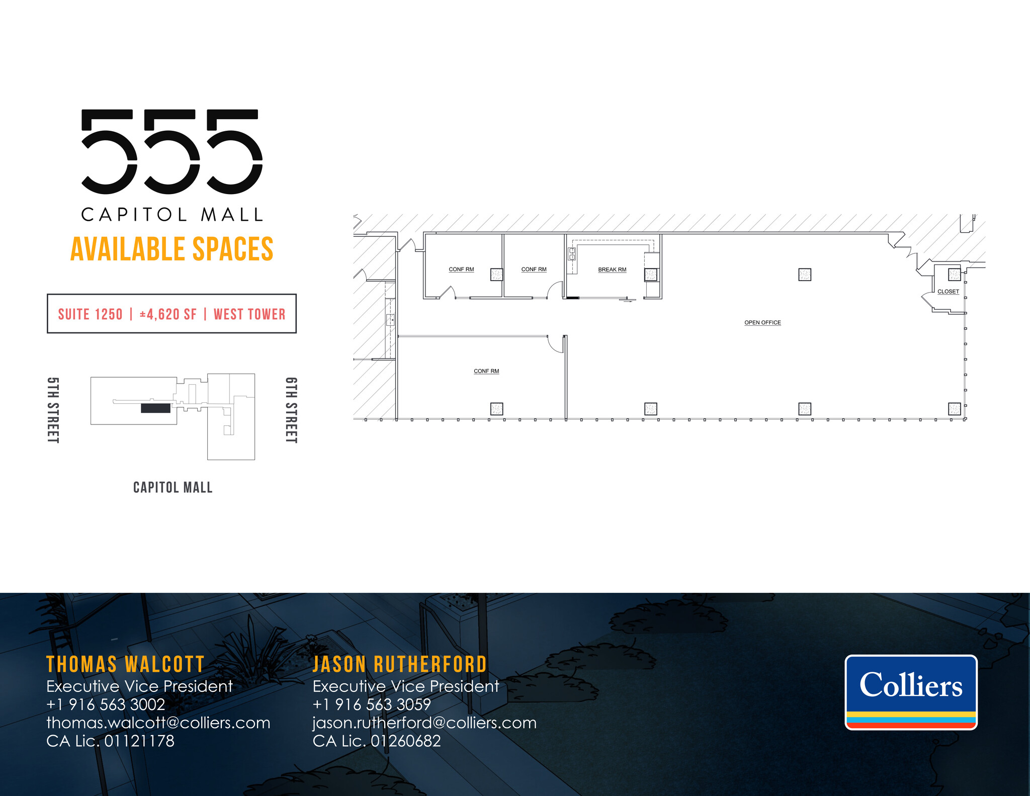 555 Capitol Mall, Sacramento, CA à louer Plan de site– Image 1 sur 1