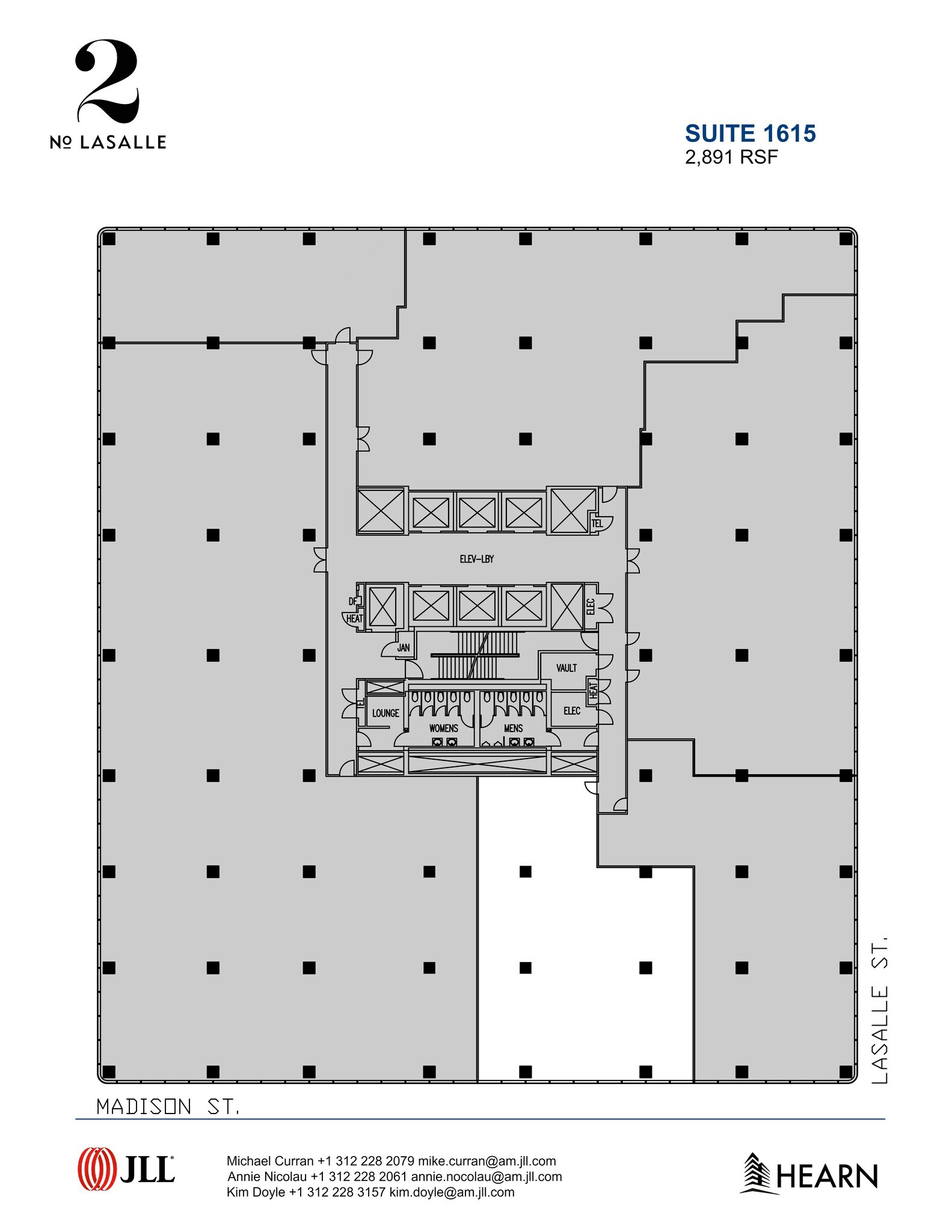 2 N La Salle St, Chicago, IL à louer Plan de site– Image 1 sur 1