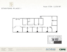 8055 E Tufts Ave, Denver, CO à louer Plan d’étage– Image 1 sur 1