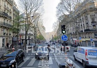 Paris - Vue aérienne  vue de carte