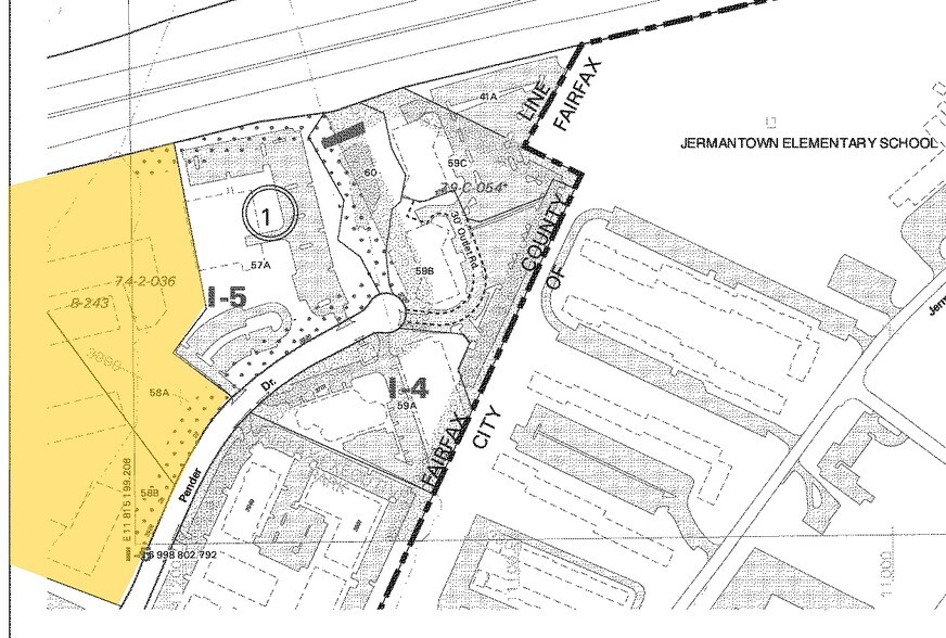 3926 Pender Dr, Fairfax, VA à louer - Plan cadastral – Image 2 sur 8