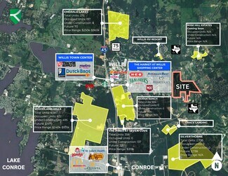 Plus de détails pour 8720 Club House Dr, Willis, TX - Terrain à vendre
