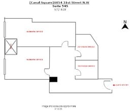 1054-1066 31st St NW, Washington, DC à louer Plan d’étage– Image 1 sur 1