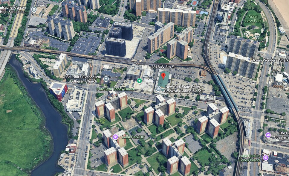2875 W Eighth St, Brooklyn, NY à louer - Aérien – Image 3 sur 5
