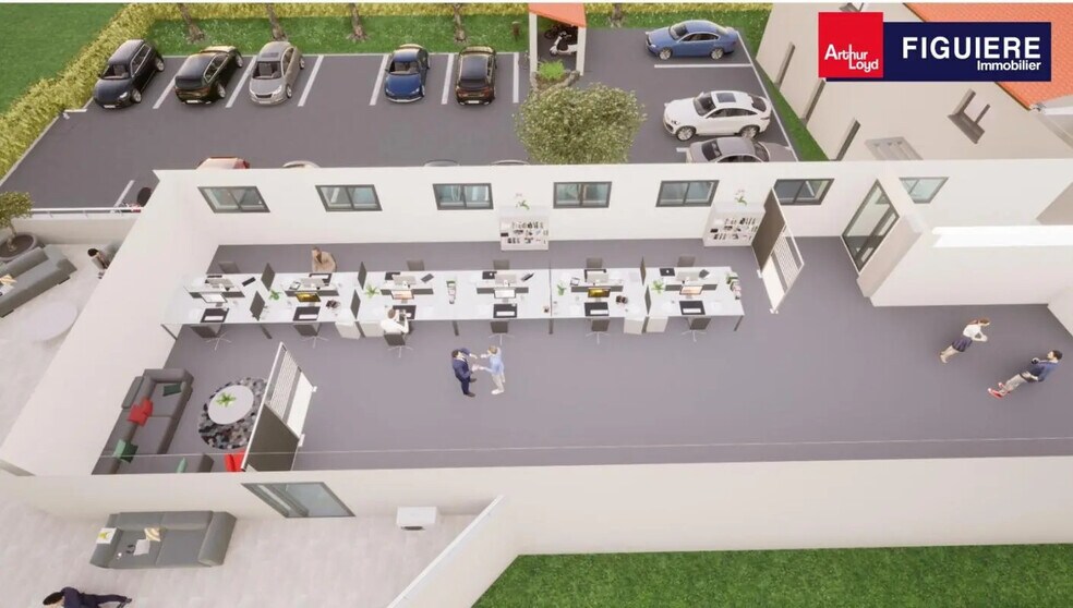 Bureau dans Pélissanne à louer - Photo de l’immeuble – Image 3 sur 9