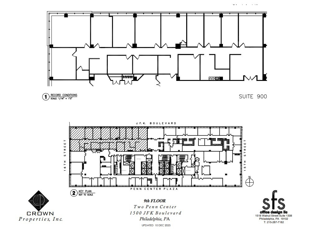 1500 John F Kennedy Blvd, Philadelphia, PA à louer Plan d’étage– Image 1 sur 1