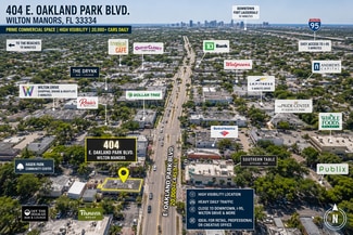 Plus de détails pour 400-420 E Oakland Park Blvd, Oakland Park, FL - Local commercial à louer