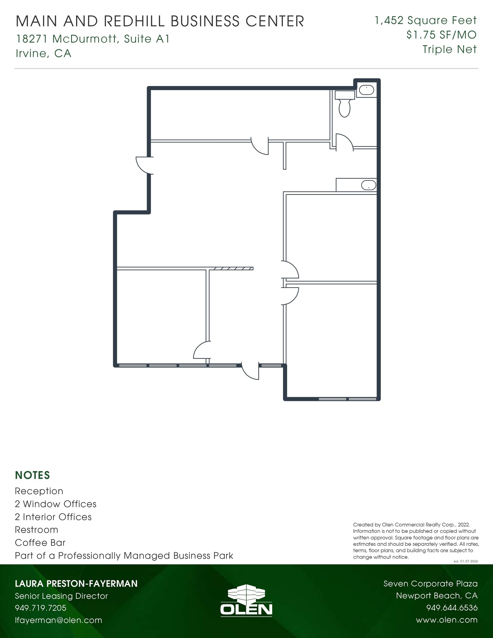 1200 Main St, Irvine, CA à louer Photo intérieure– Image 1 sur 1