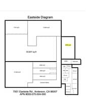 7001 Eastside Rd, Anderson, CA à louer Plan de site– Image 1 sur 5