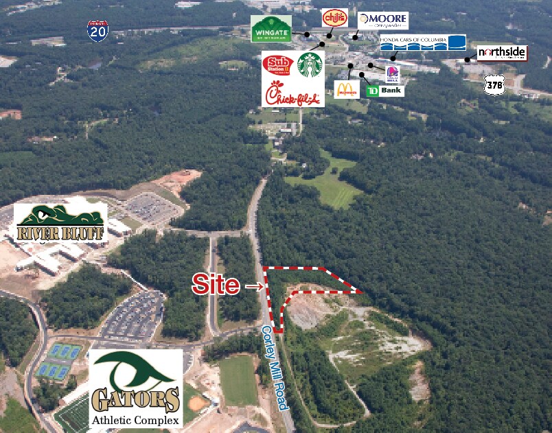 261 Corley Mill Road, Lexington, SC à vendre Photo de l’immeuble– Image 1 sur 2